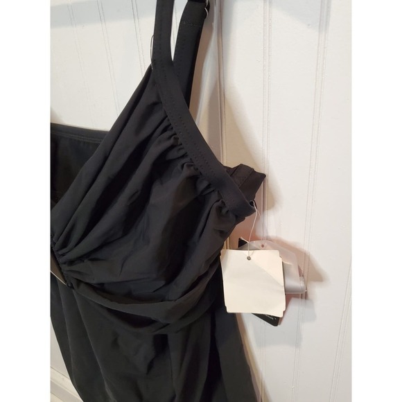 Magicsuit by Miracle Suit Tankini top sz 16 - Picture 3 of 10